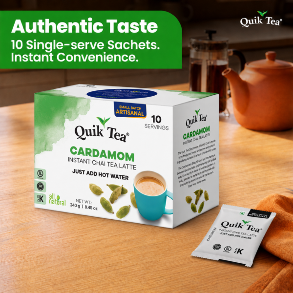 Cardamom Chai Tea Latte - 10 Count