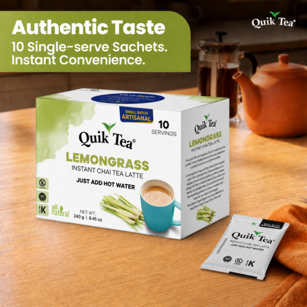 Lemongrass Chai Tea Latte – 10 Count
