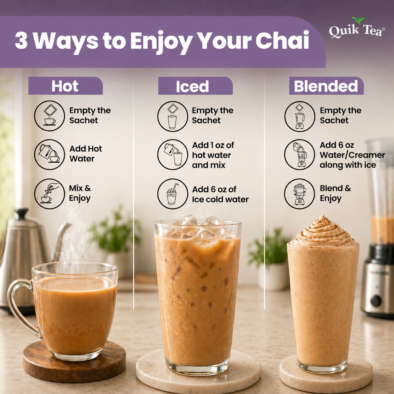 Saffron Masala Chai Tea Latte - 10 Count