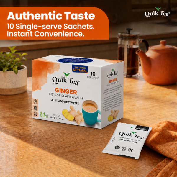 Ginger Chai Tea Latte – 10 Count