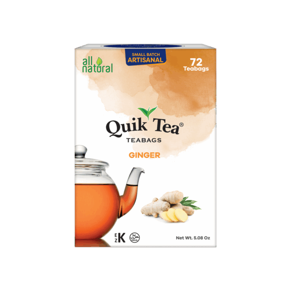 QuikTea Ginger Teabags - 72 Count
