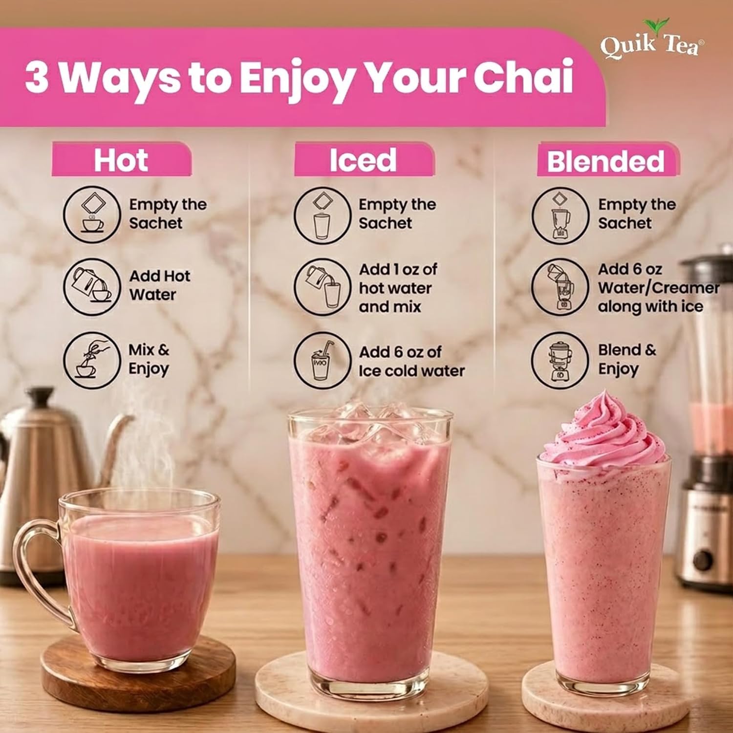 Unsweetened Kashmiri Pink Tea